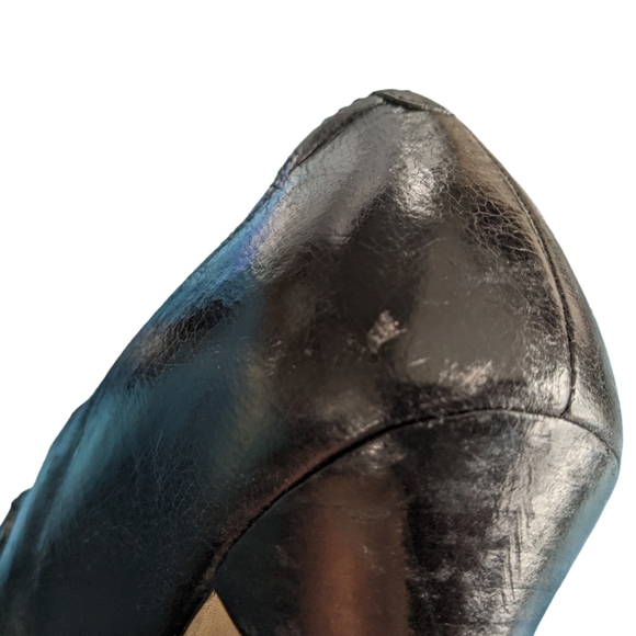 Nine West Leather Heeled Booties SZ 5.5 - Picture 8 of 11